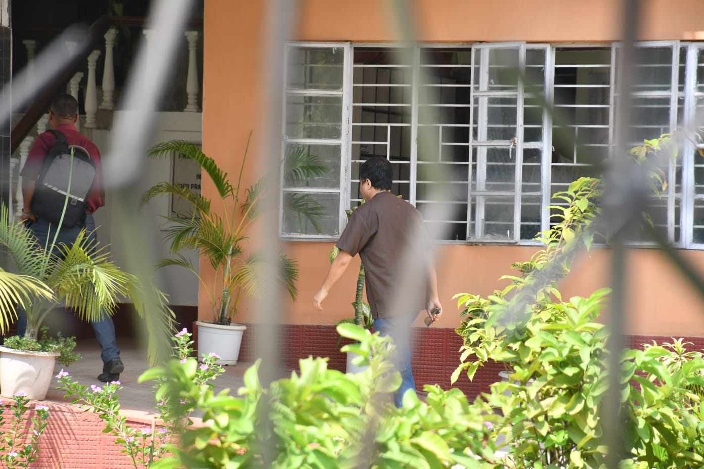 Rupkamal Kalita from Singapore appeared to give a statement at the CID office