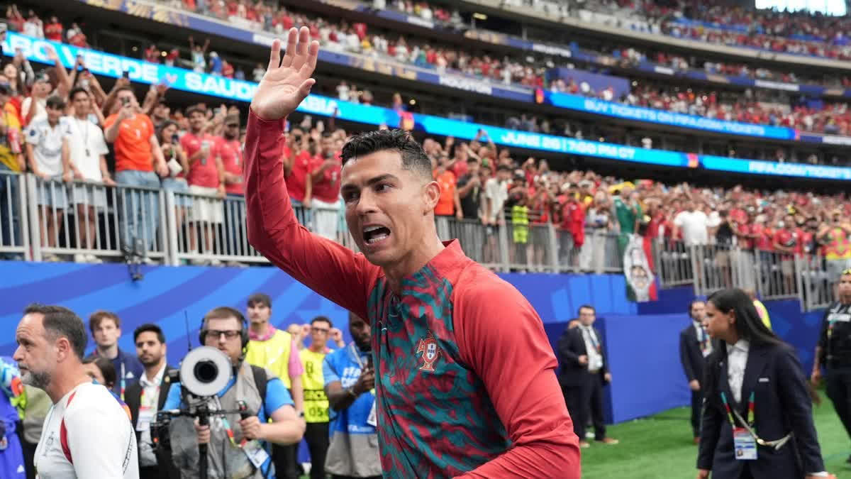 Ronaldo breaks silence on Portugal walkout — photo: etvbharat.com