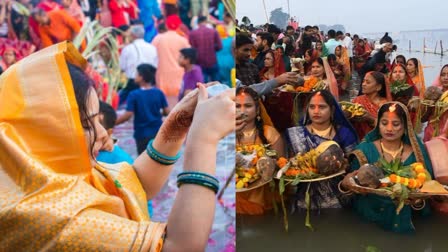 छठ पूजा संध्या अर्घ्य आज, नोट कर लें शुभ मुहूर्त, ठेकुआ-फल सूप में सजा कर  डूबते सूर्य को अर्ध्य देंगी व्रती