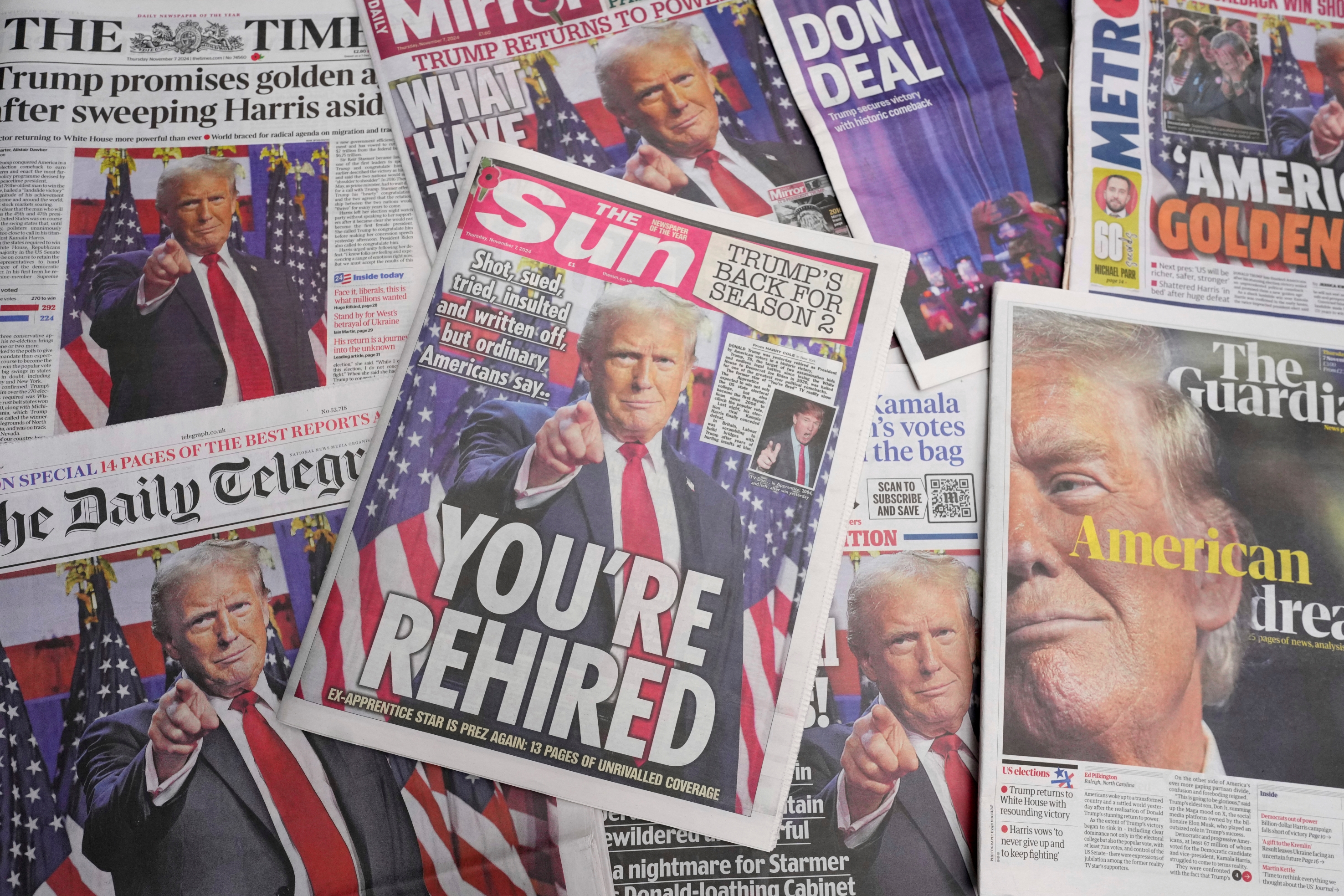 Against massive liberal resistance 24/7 through America's legacy news media, Donald Trump was reelected on Wednesday morning (Washington local time) as America's 47th president.
