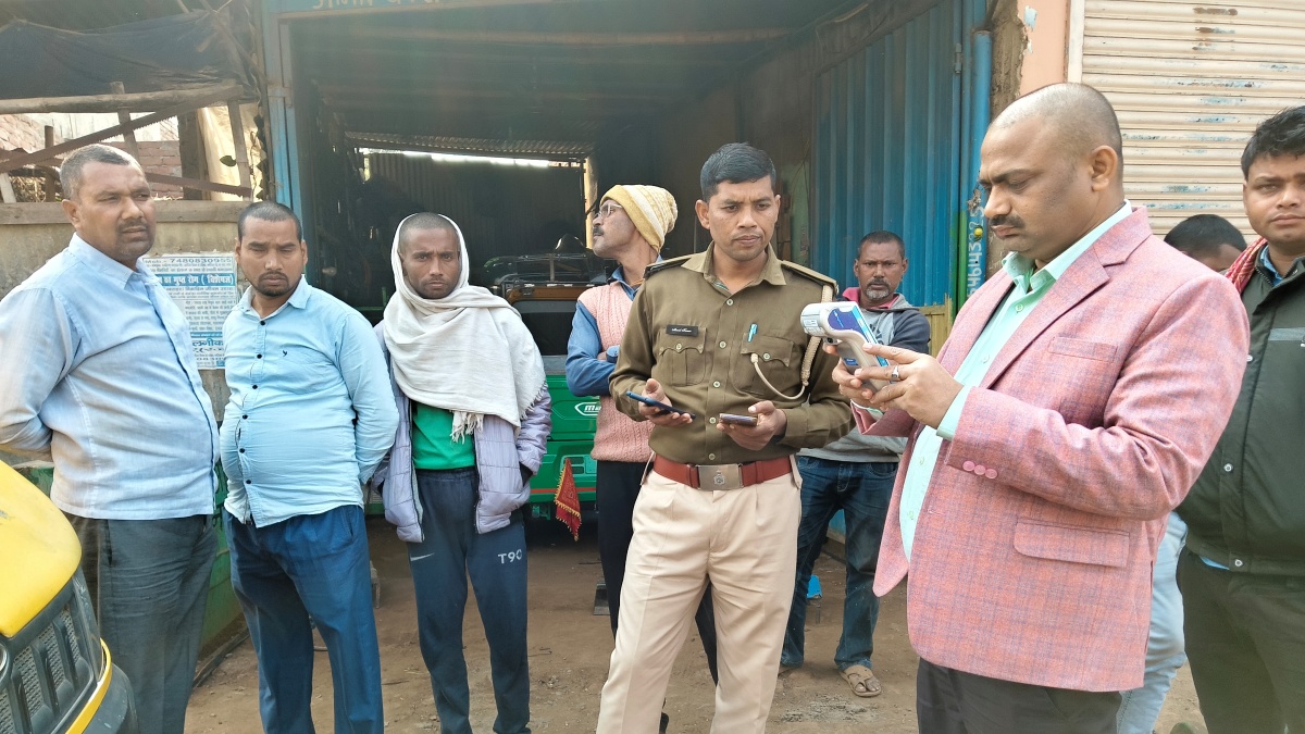 पटना में वाहन चेकिंग