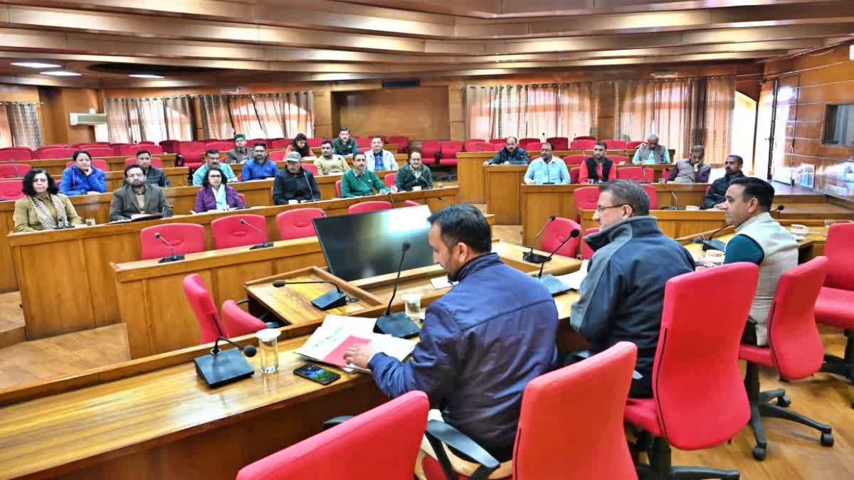 Review meeting on issues related to disabled in Himachal