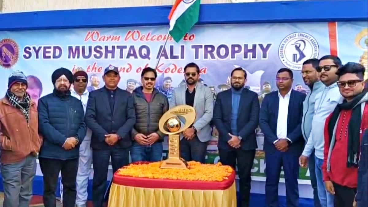 Syed Mushtaq Ali T20 Trophy welcomed by sports enthusiasts in Koderma
