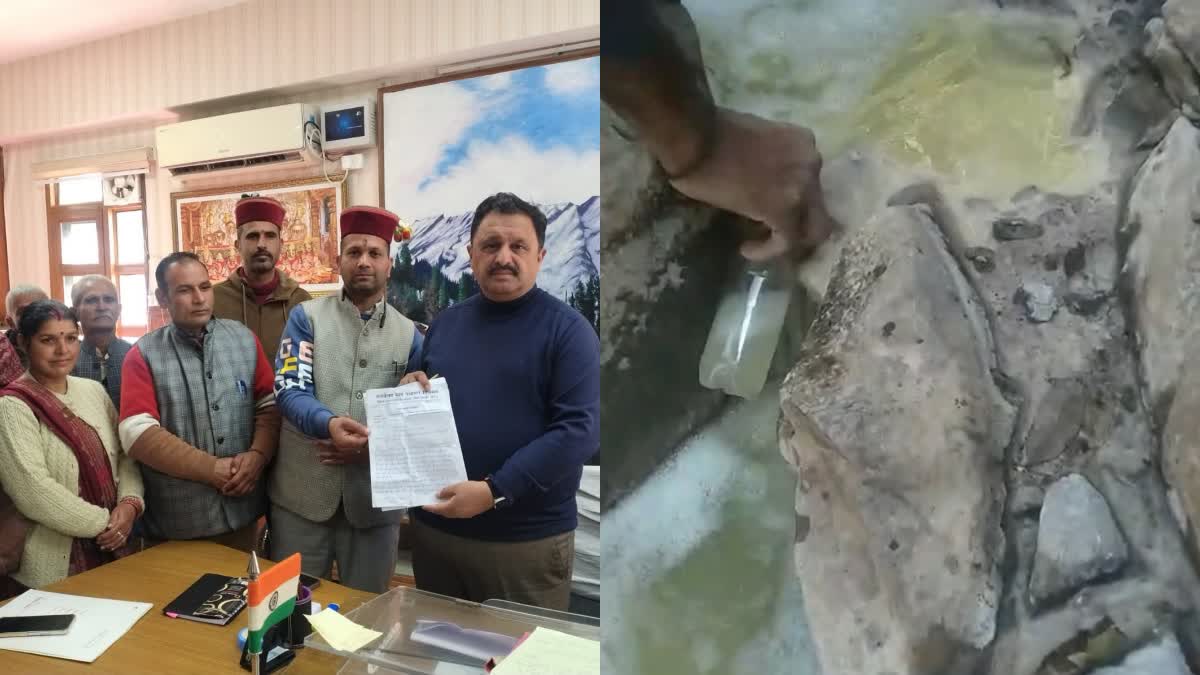 शूलिनी खड्ड के पानी का सैंपल फेल