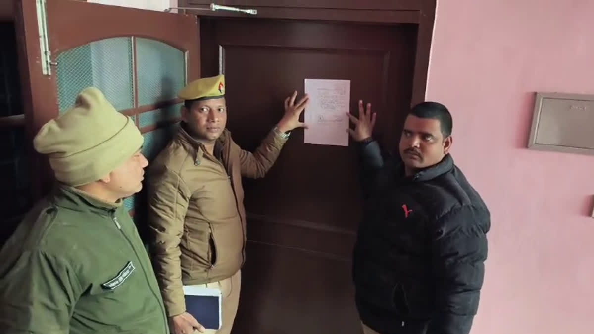 UP Police Pasted Notice Rameezuddin Resident Khatima