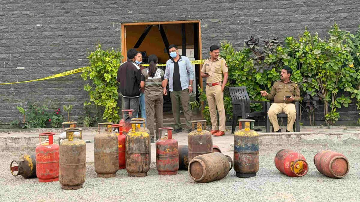 daund domestic cylinders Illegal use