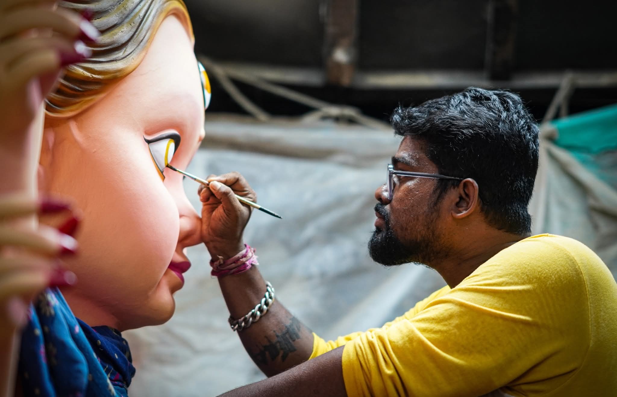 Sweet Saraswati idol