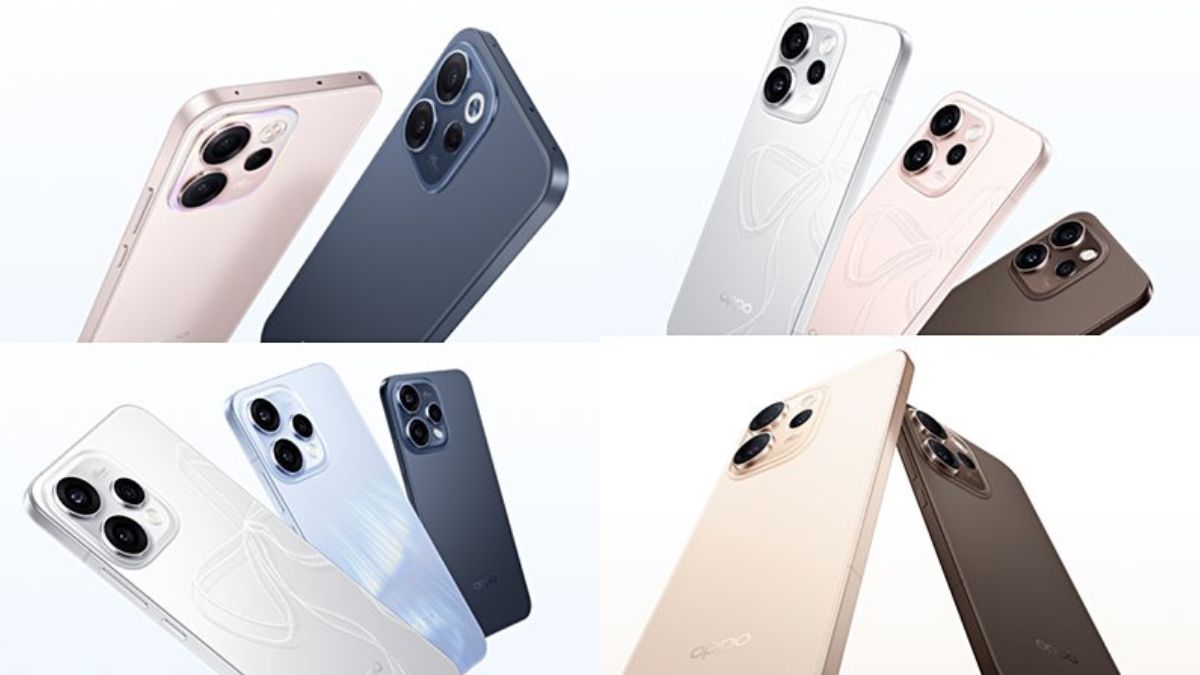 Top Left - Reno 15c | Bottom Left - Reno 15 | Top Right - Reno 15 Pro Mini | Bottom Right - Reno 15 Pro