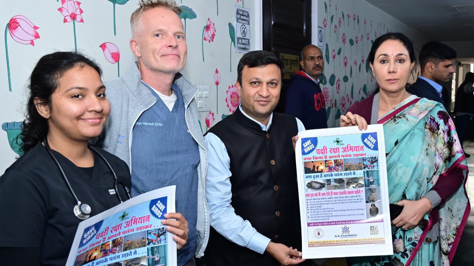 Deputy CM launches poster of bird protection campaign
