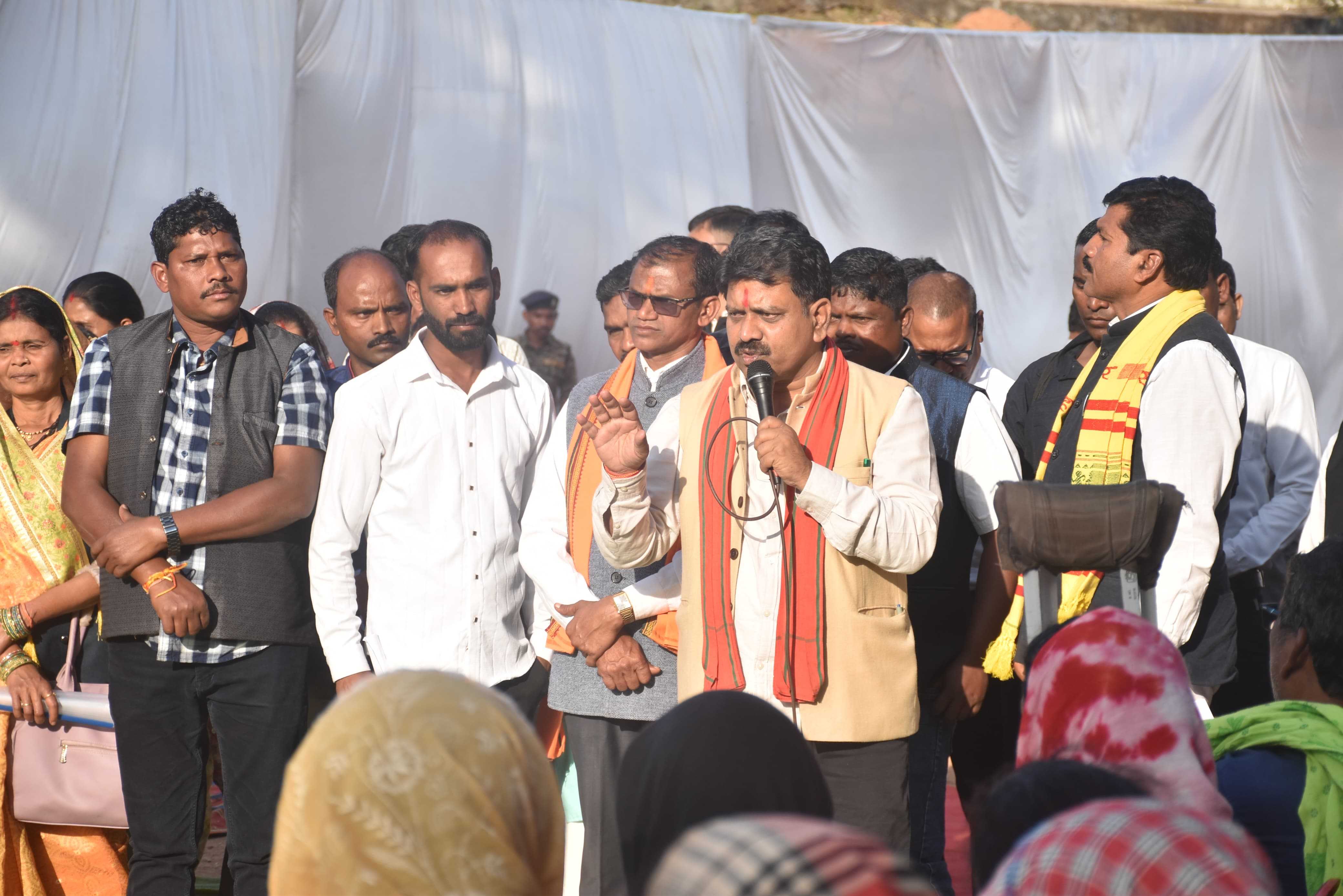 JAN CHOUPAL IN ABUJHMAD