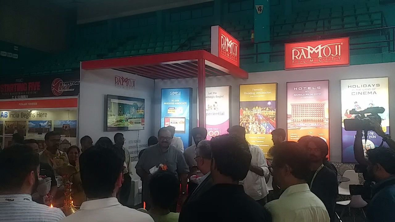 Ramoji Film City pavilion at IITM in Kochi overwhelming response from visitors and tour operators
