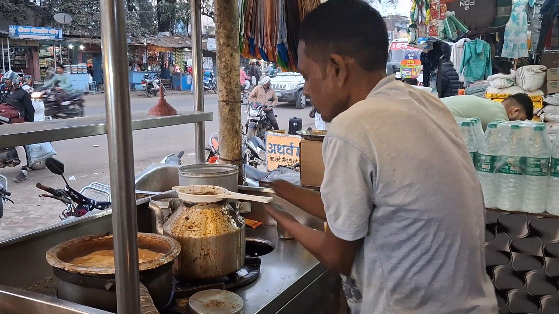 Santosh Lost Hands in Thresher