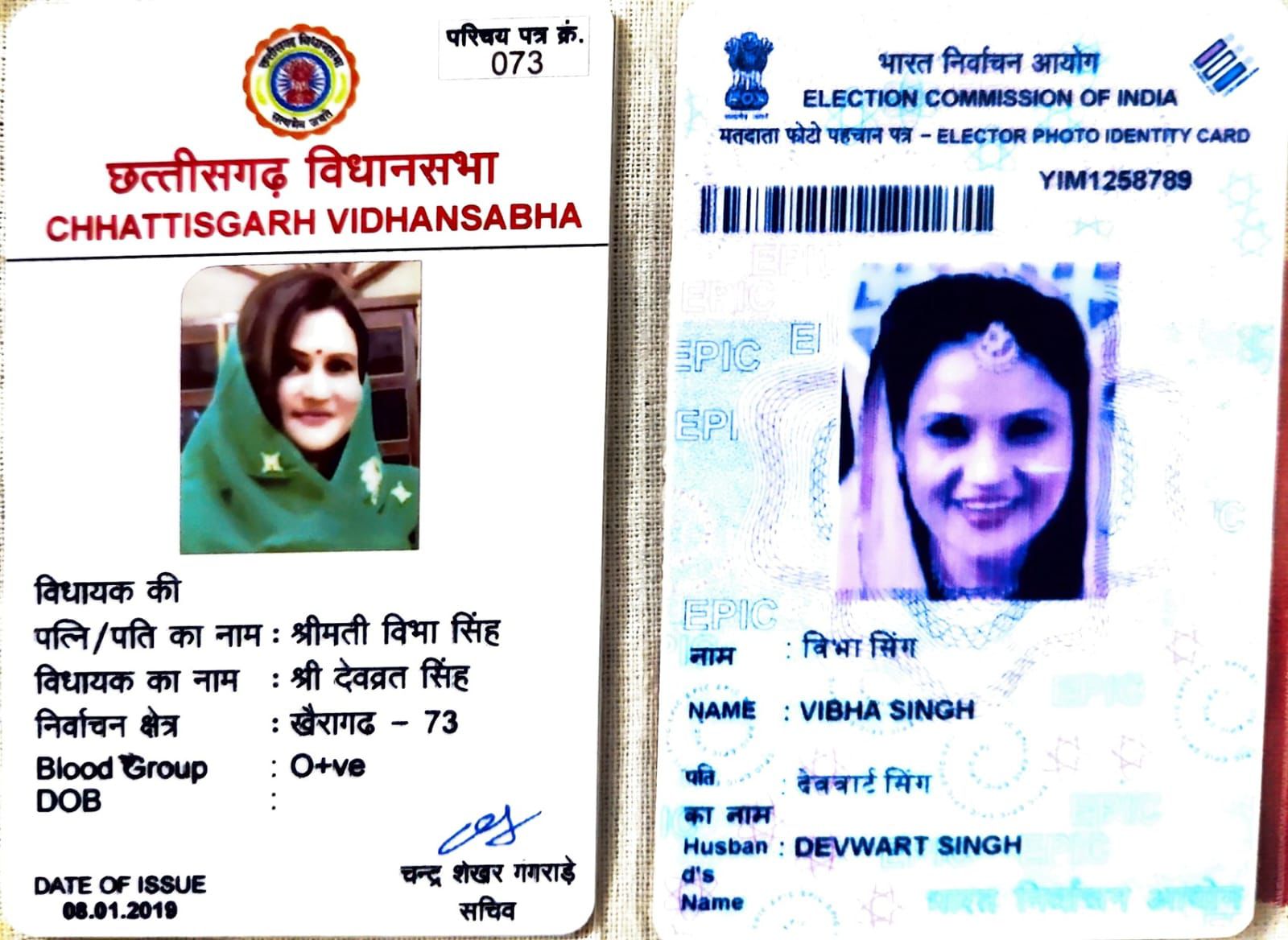 Vibha Singh I card