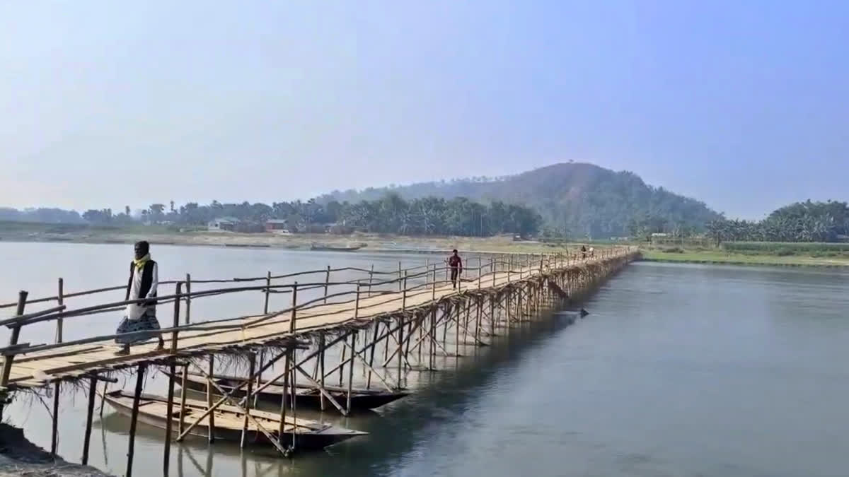 Demand for construction of a bridge in Baghbor Barpeta