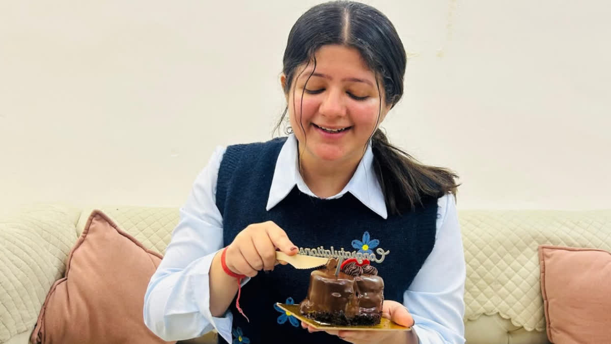 Diksha Makkar of Ambala secured first position in the country in UGC NET exam