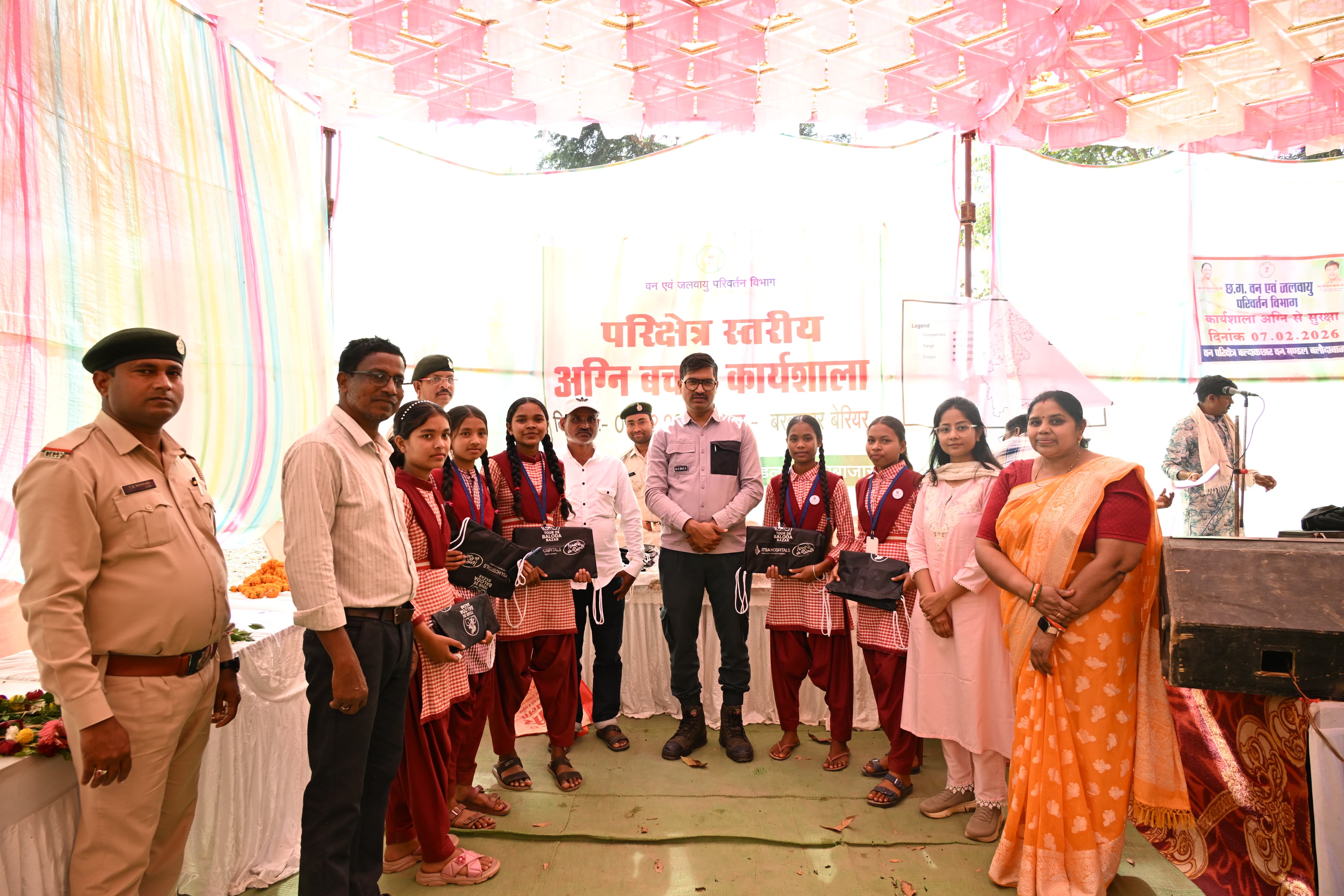 Workshop in Balodabazar Forest Division