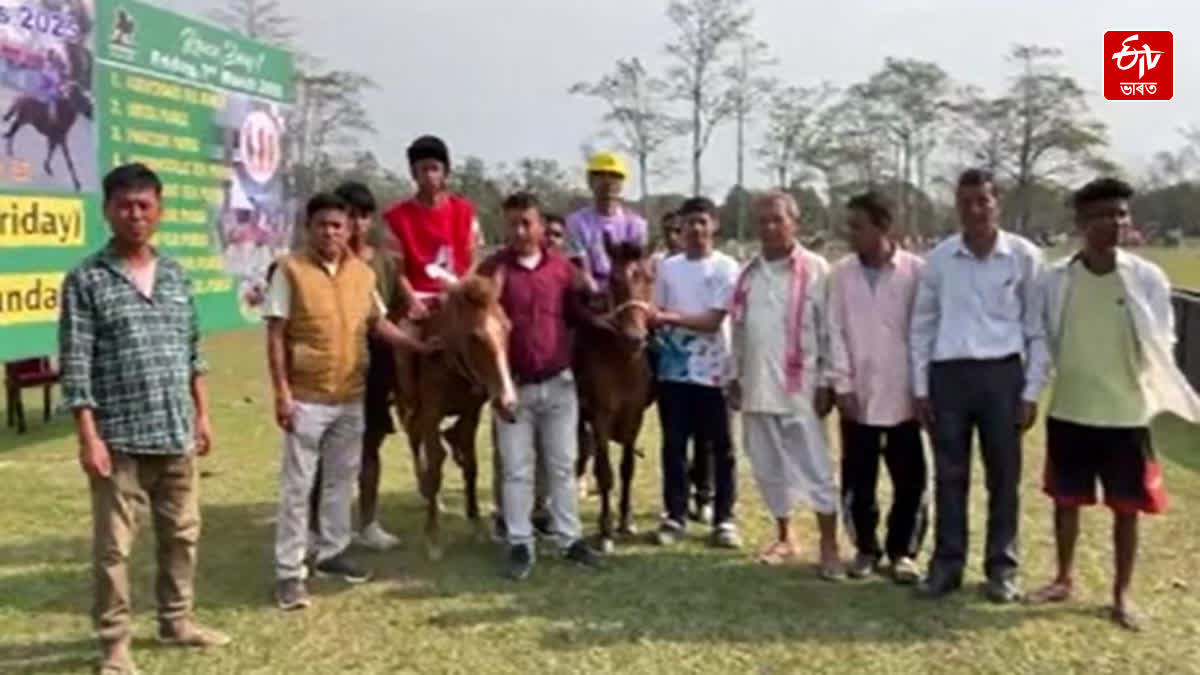 Historic horse race at Jorhat Gymkhana Club, foreign tourists throng