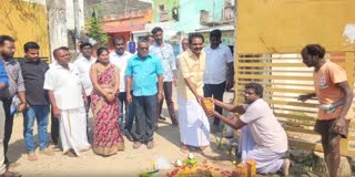 காஞ்சிபுரத்துக்கு மக்கள் நலத்திட்ட பணிகளை தொடங்கி வைத்த எம்.எல்.ஏ எழிலரசன்