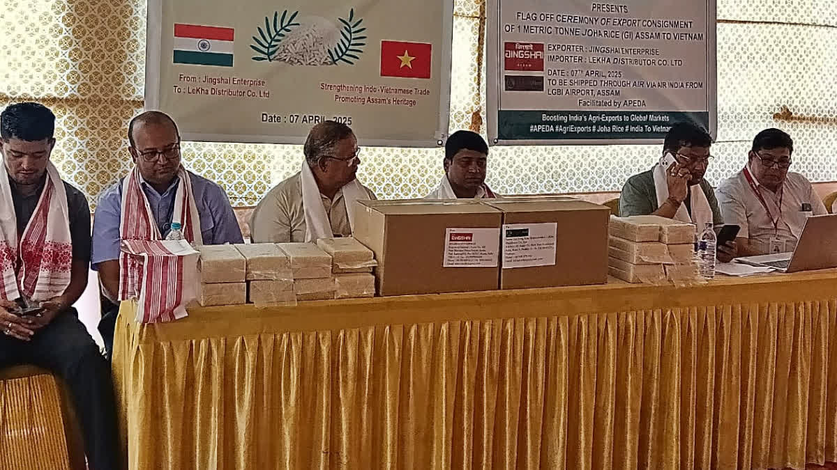 Joha Rice Export From Assam To Vietnam