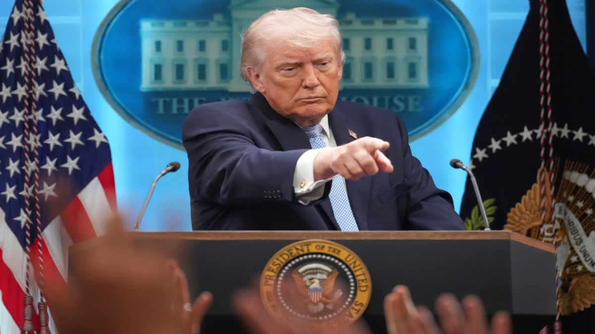 US President Donald Trump