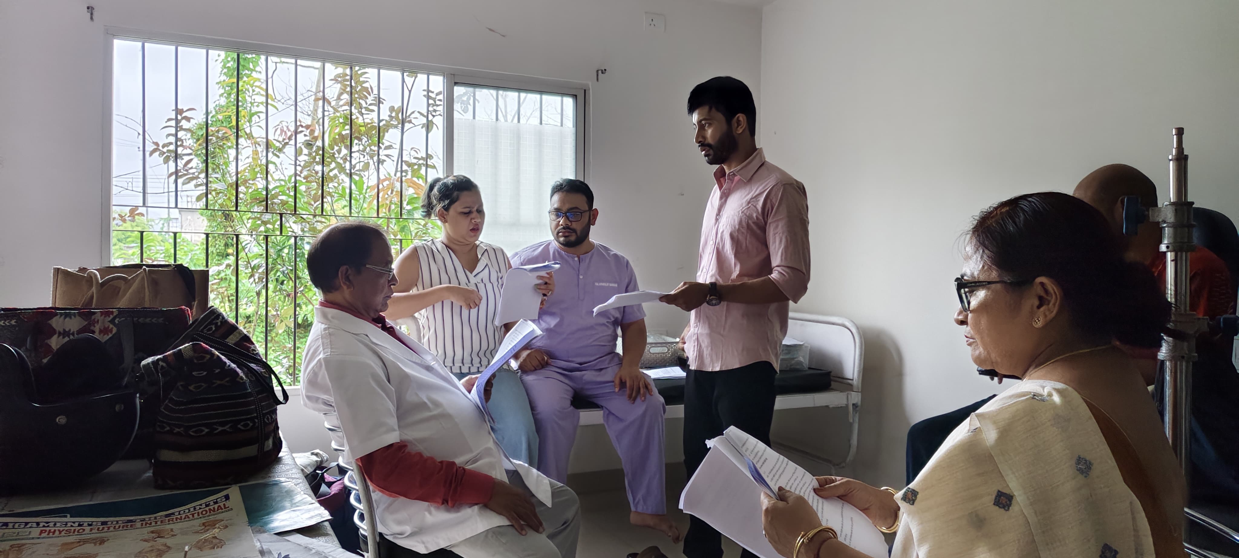 A short Assamese film based on the life of a burn patient