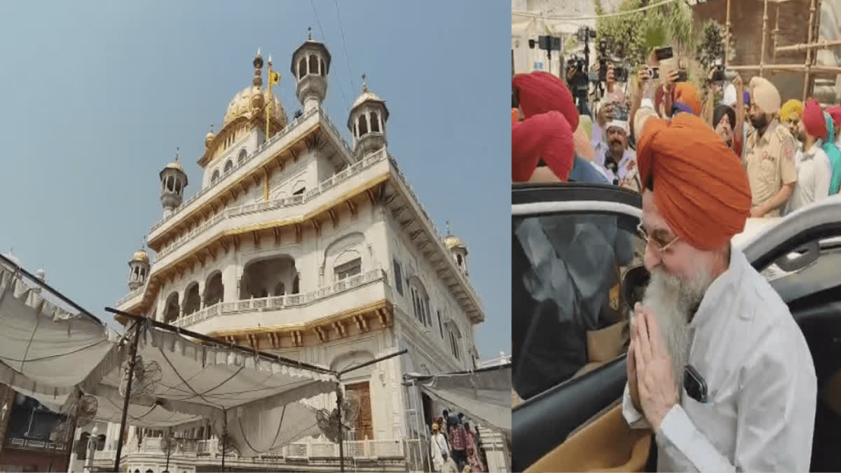 ਸ੍ਰੀ ਅਕਾਲ ਤਖ਼ਤ ਸਾਹਿਬ ਪੇਸ਼ ਹੋਏ ਸਪੀਕਰ ਕੁਲਤਾਰ ਸਿੰਘ ਸੰਧਵਾਂ, ਰੱਖਿਆ ਆਪਣਾ ਪੱਖ KULTAR SINGH SANDHWAN