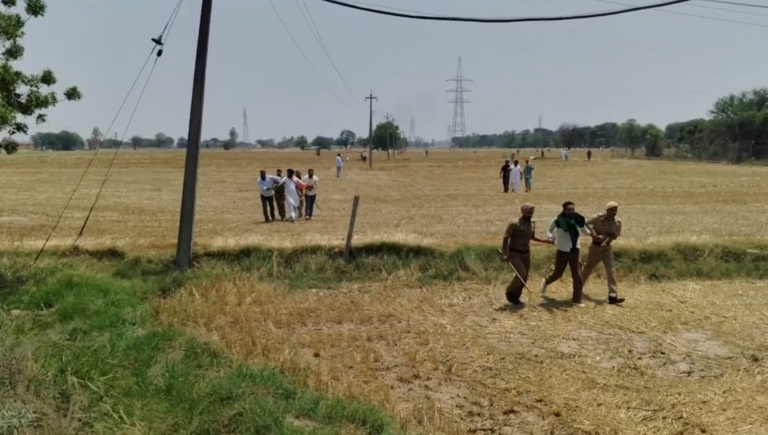 STRONG PROTEST BY FARMERS