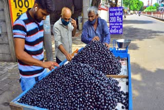 black plum Jamun Fruits Summer Benefits
