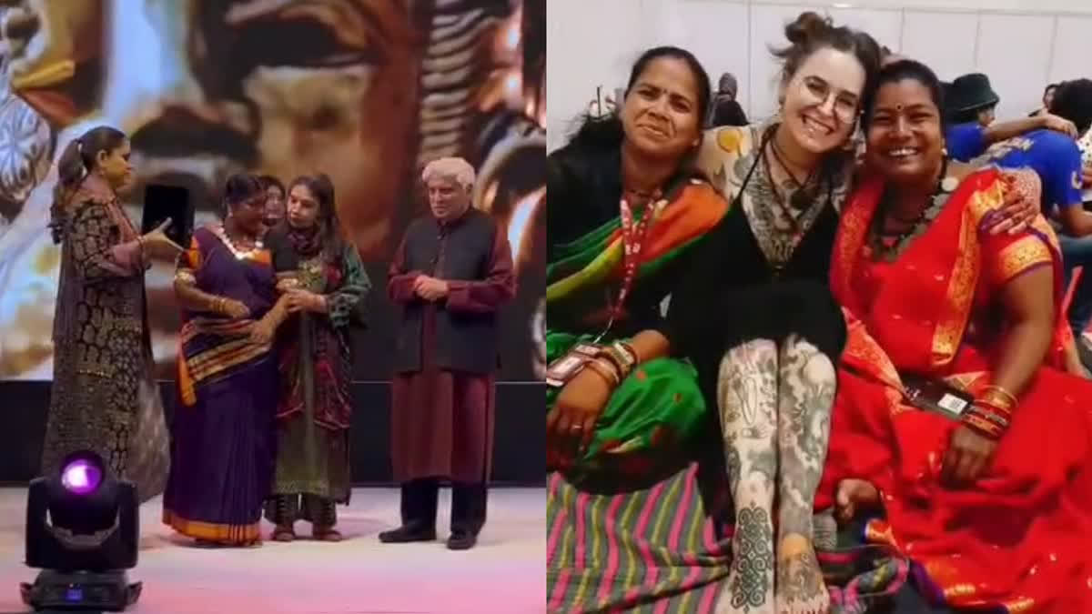 Award Winning Tattoo Artist Carries Baiga Tattoo Art From Dindori To The World Mangala Bai