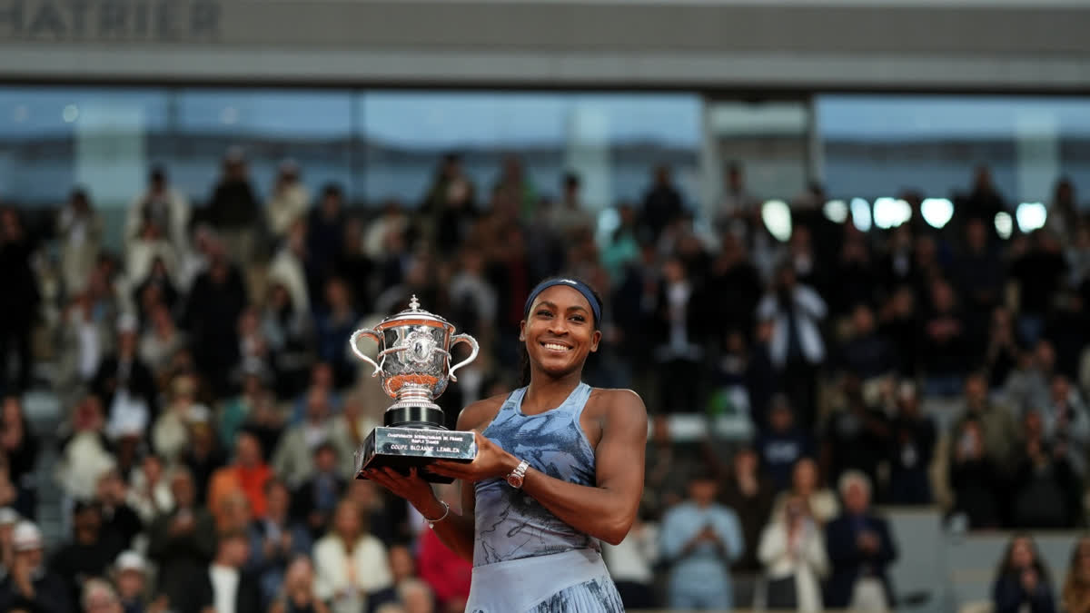 American Tennis Player Coco Gauff