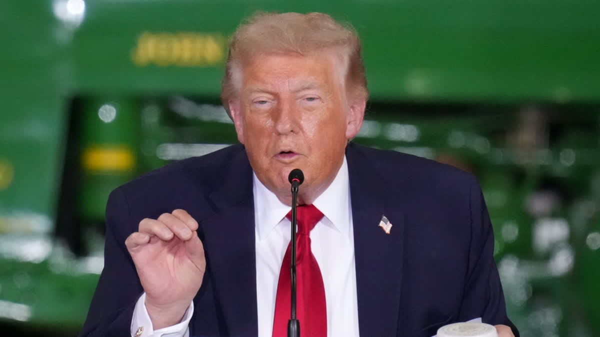 'I Call The Shots. He Doesn't': Trump Says Netanyahu Has 'No Choice' But To 'Accept A Deal' With Iran President Donald Trump speaks at Custer Farms in Chippewa Falls, Wis., Friday, June 5, 2026.