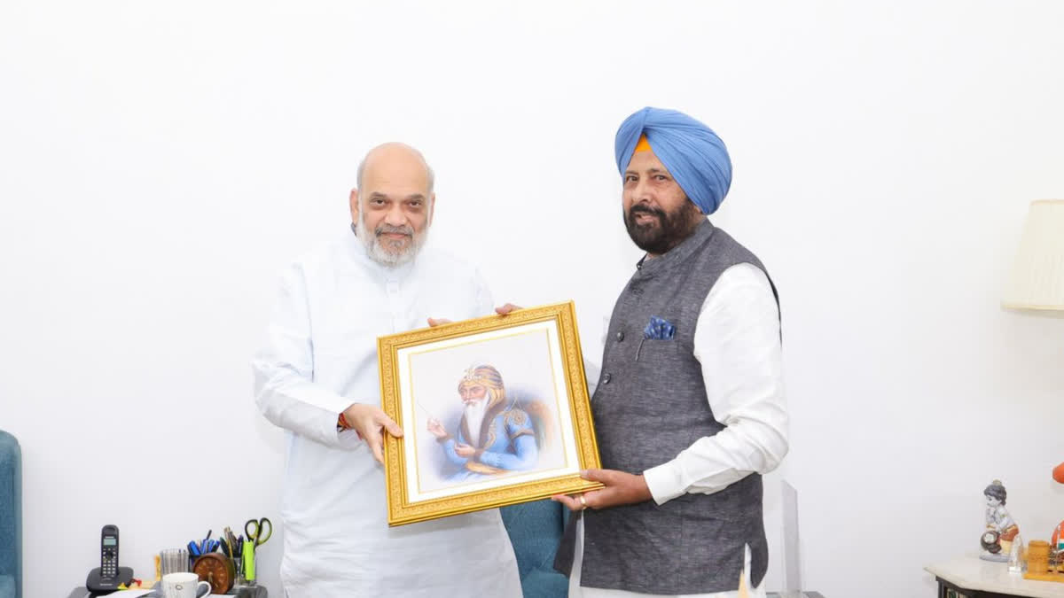 ਅਮਿਤ ਸ਼ਾਹ ਨਾਲ ਮਿਲੇ ਕੇਵਲ ਢਿੱਲੋਂ, ਪੰਜਾਬ ਦੀ ਕਾਨੂੰਨ ਵਿਵਸਥਾ ਅਤੇ ਨਸ਼ਿਆਂ ‘ਤੇ ਕੀਤੀ ਚਰਚਾ KEWAL DHILLON MET HOME MINISTER