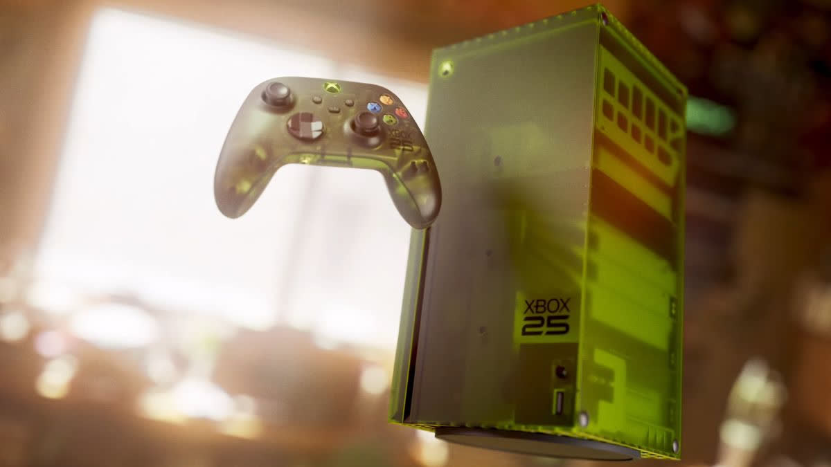XBOX Unveils X25 Limited Edition Console In Translucent OG Green Design To Celebrate 25th Anniversary