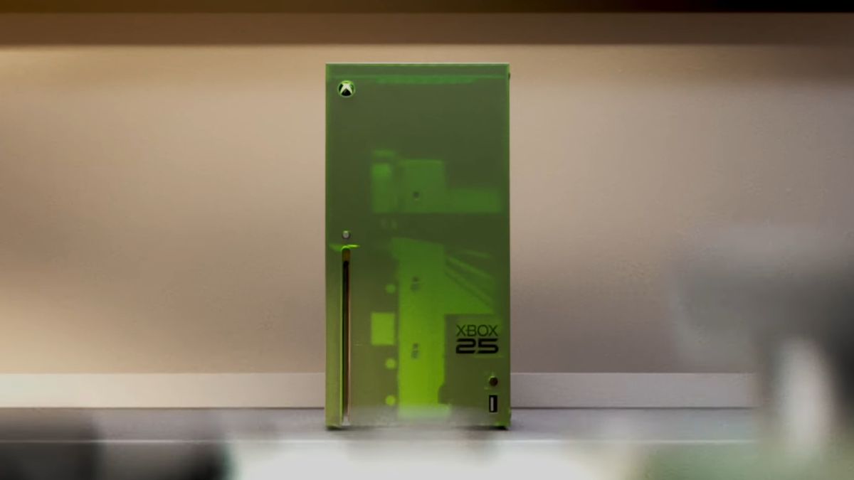 XBOX Unveils X25 Limited Edition Console In Translucent OG Green Design To Celebrate 25th Anniversary