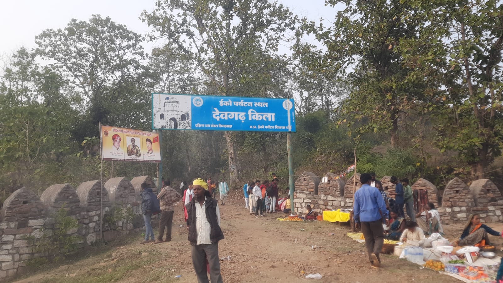 DEOGARH FORT FILLS WITH DROPS