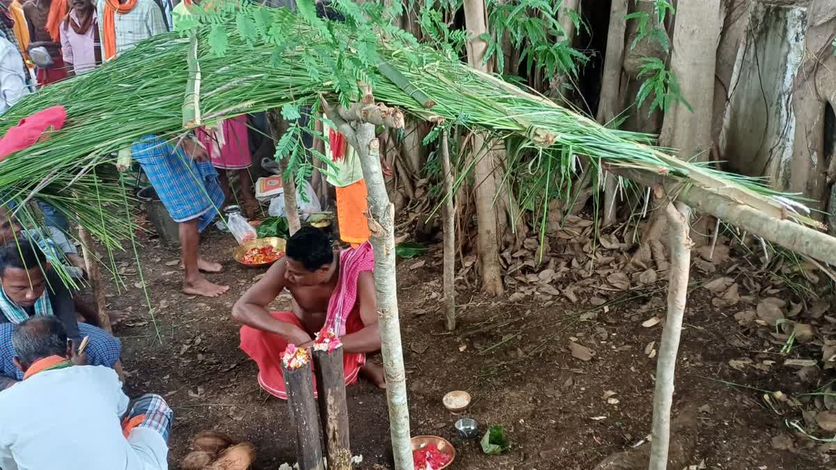 UNIQUE TRADITION IN DANTEWADA