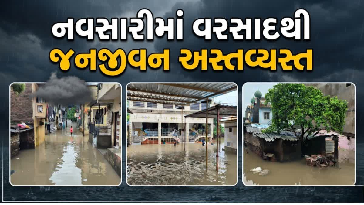 નવસારીમાં જળબંબાકાર