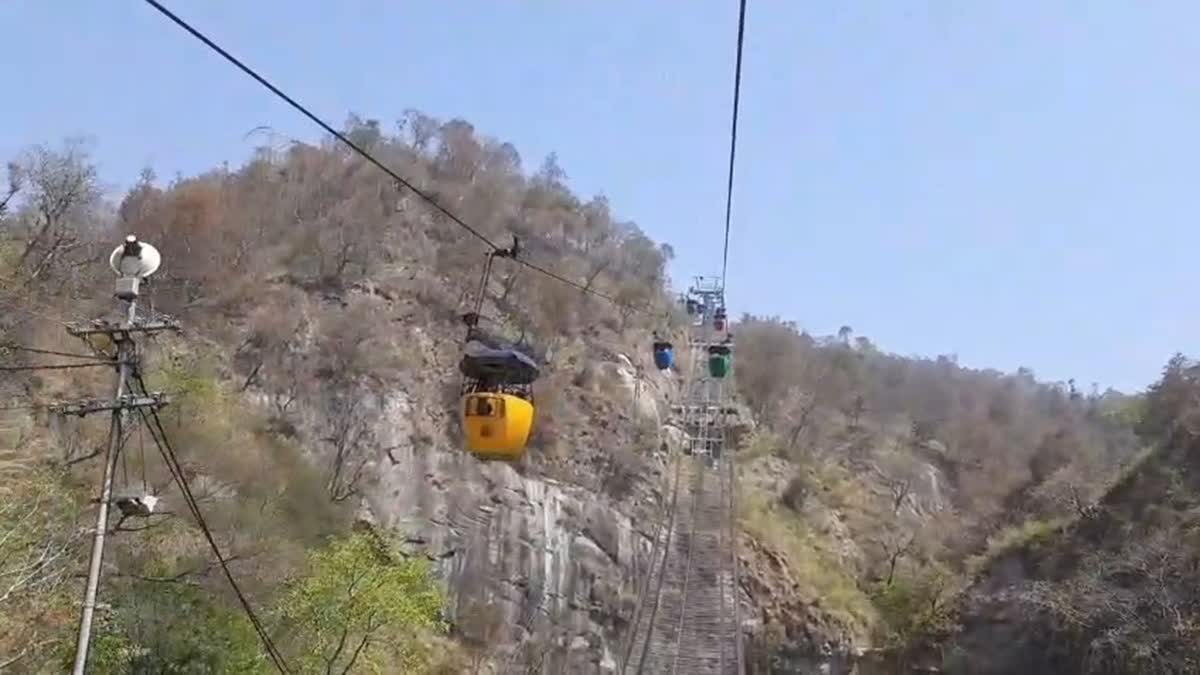 MANSA DEVI ROPEWAY CLOSED