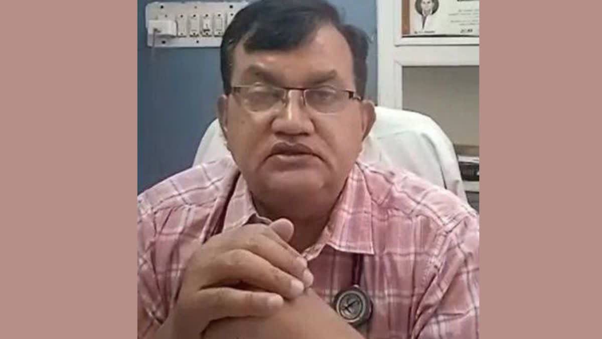 Dr Nandlal Disania took his own life at his residence in the Jhotwara area.