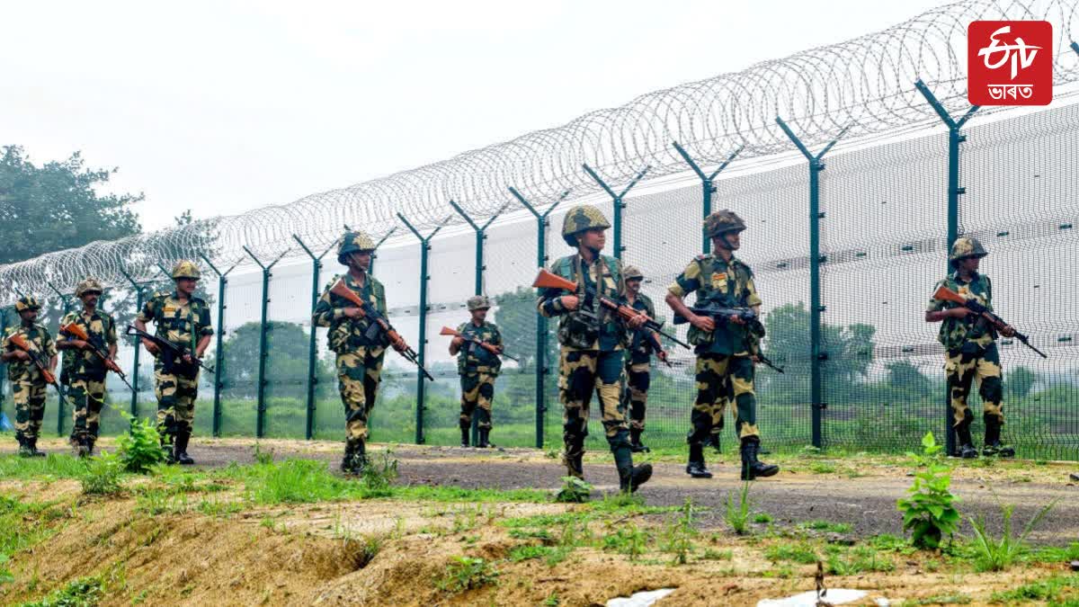 INDO BANGLA BORDER IN ASSAM