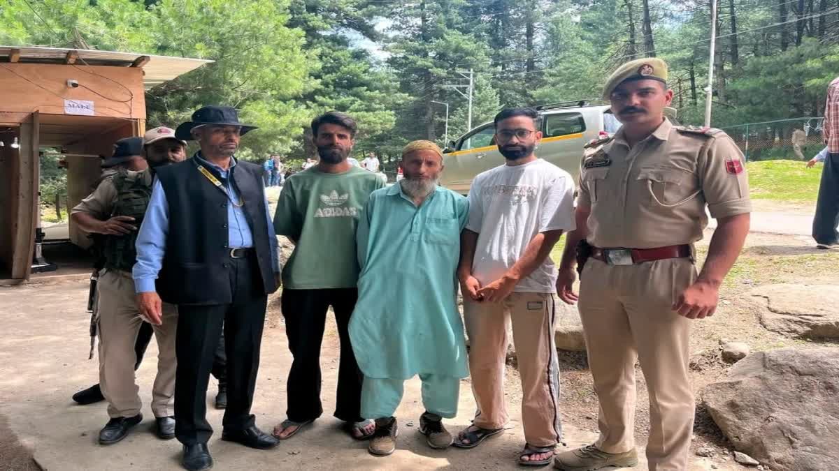چہرے کی شناخت کی مدد سے تین او جی ڈبلیوز پہلگام یاترا روٹ پر گرفتار
