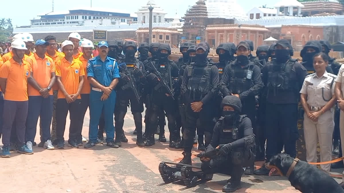 Rath Yatra security preparedness: STU Commando mock drills to prevent terrorist attacks