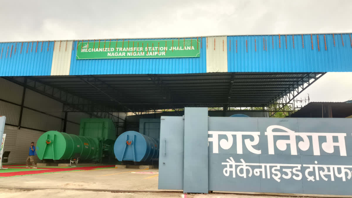 Mechanized Transfer Station at Jhalana