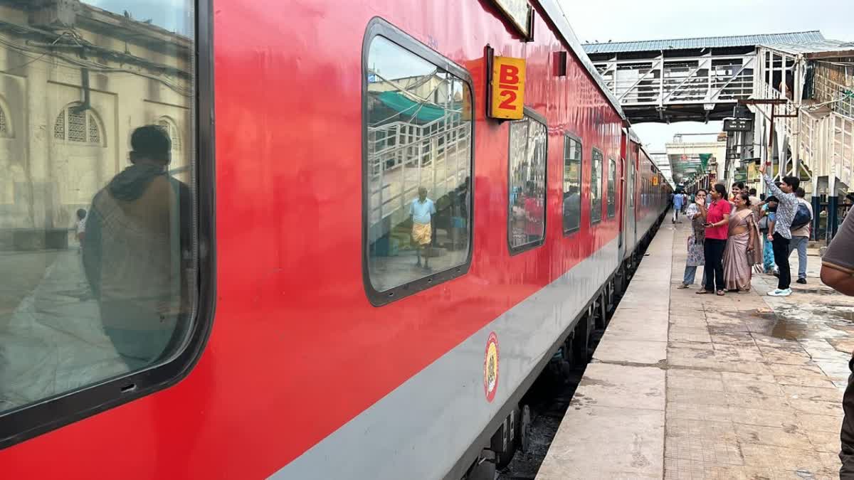An inquiry has been ordered into the unauthorized decoration of the first class AC coupe.