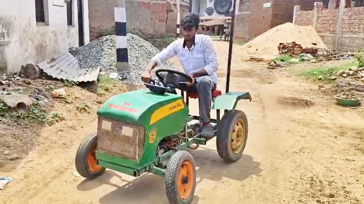 mini electric tractor
