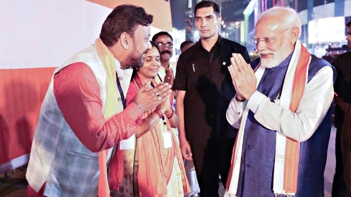 BJP CANDIDATE ABHISHEK Sinha