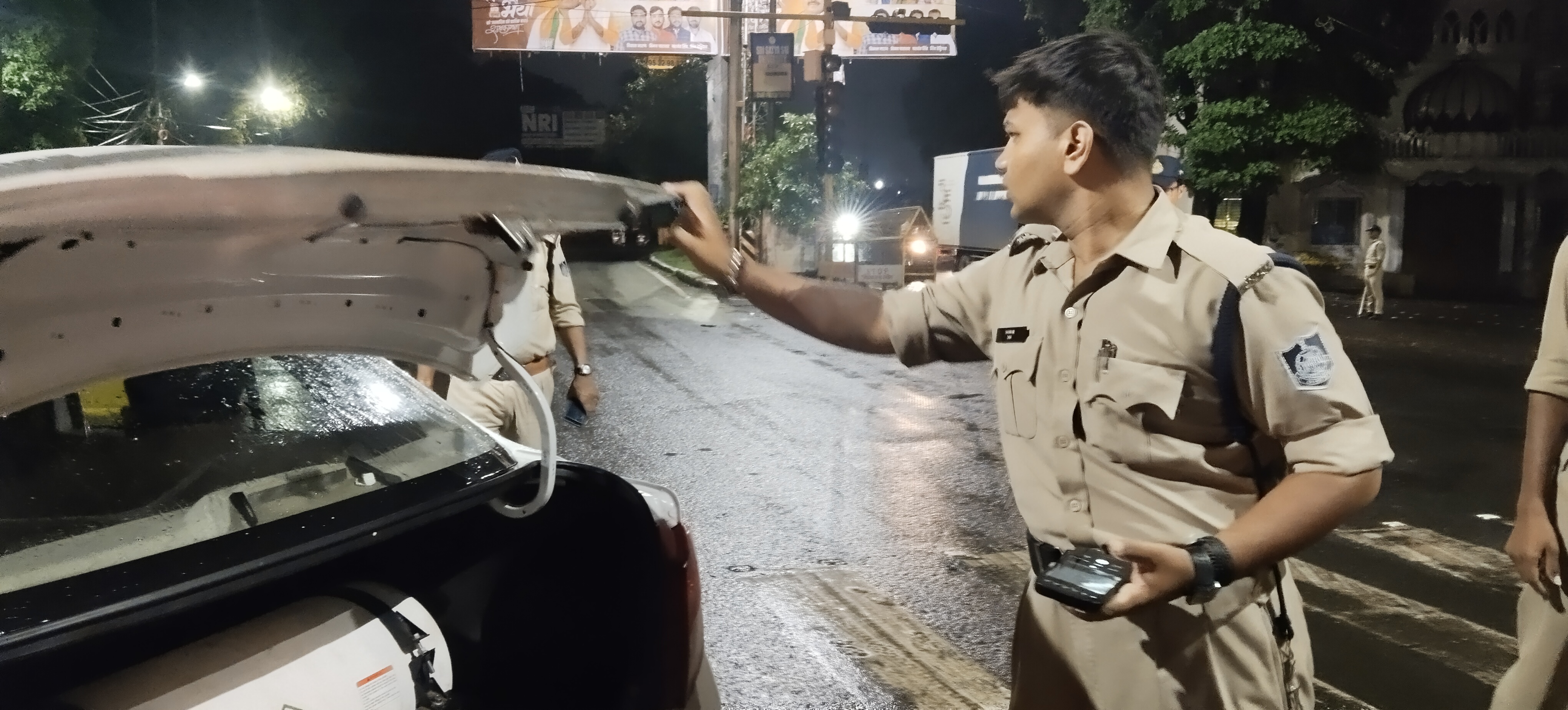 bhopal security check post