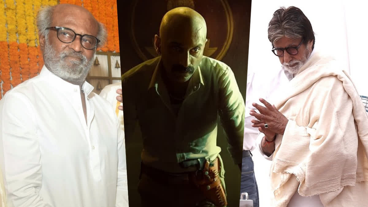 Fahadh Faasil, Rajinikanth, Amitabh Bachchan Make Epic Trio on Vettaiyan sets in Birthday Special Poster Fahadh Faasil, Rajinikanth, Amitabh Bachchan Make Epic Trio on Vettaiyan sets