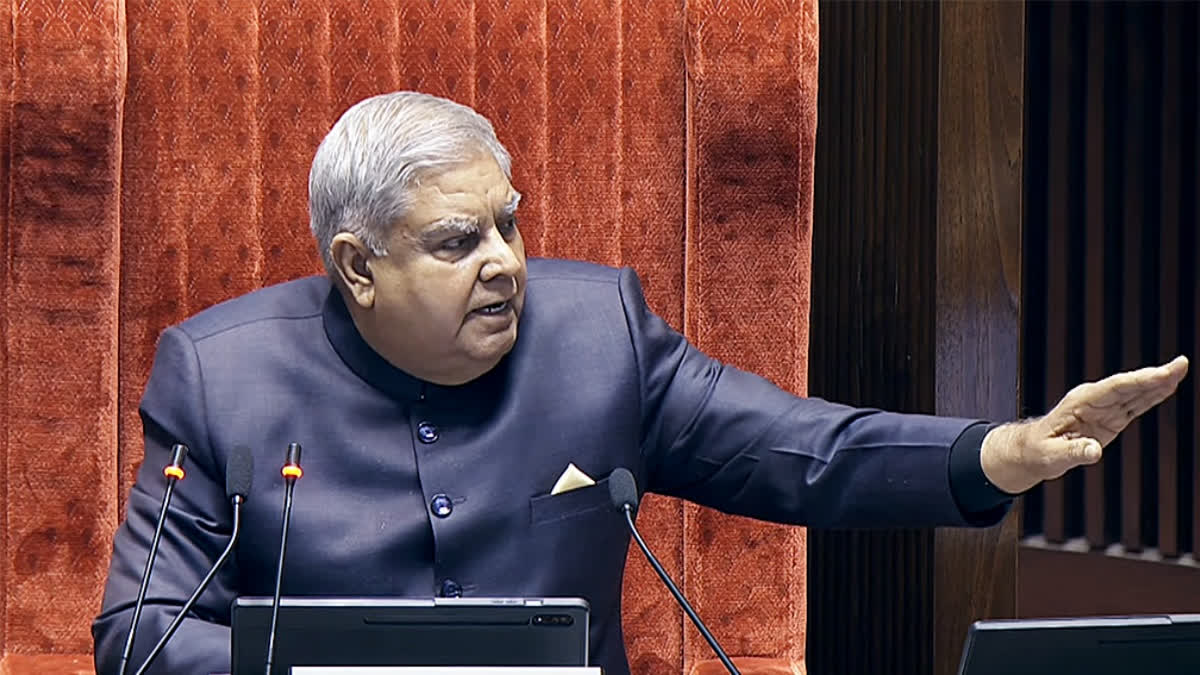 Protests Over Phogat Disqualification in RS, Anguished Dhankhar Leaves House for a While Rajya Sabha Chairman Jagdeep Dhankar temporarily left the house on Thursday amid a significant uproar and walkout by Opposition members. The disruption occurred after Dhankar Dhankhar refused to allow discussion on the disqualification of wrestler Vinesh Phogat from the Olympics.