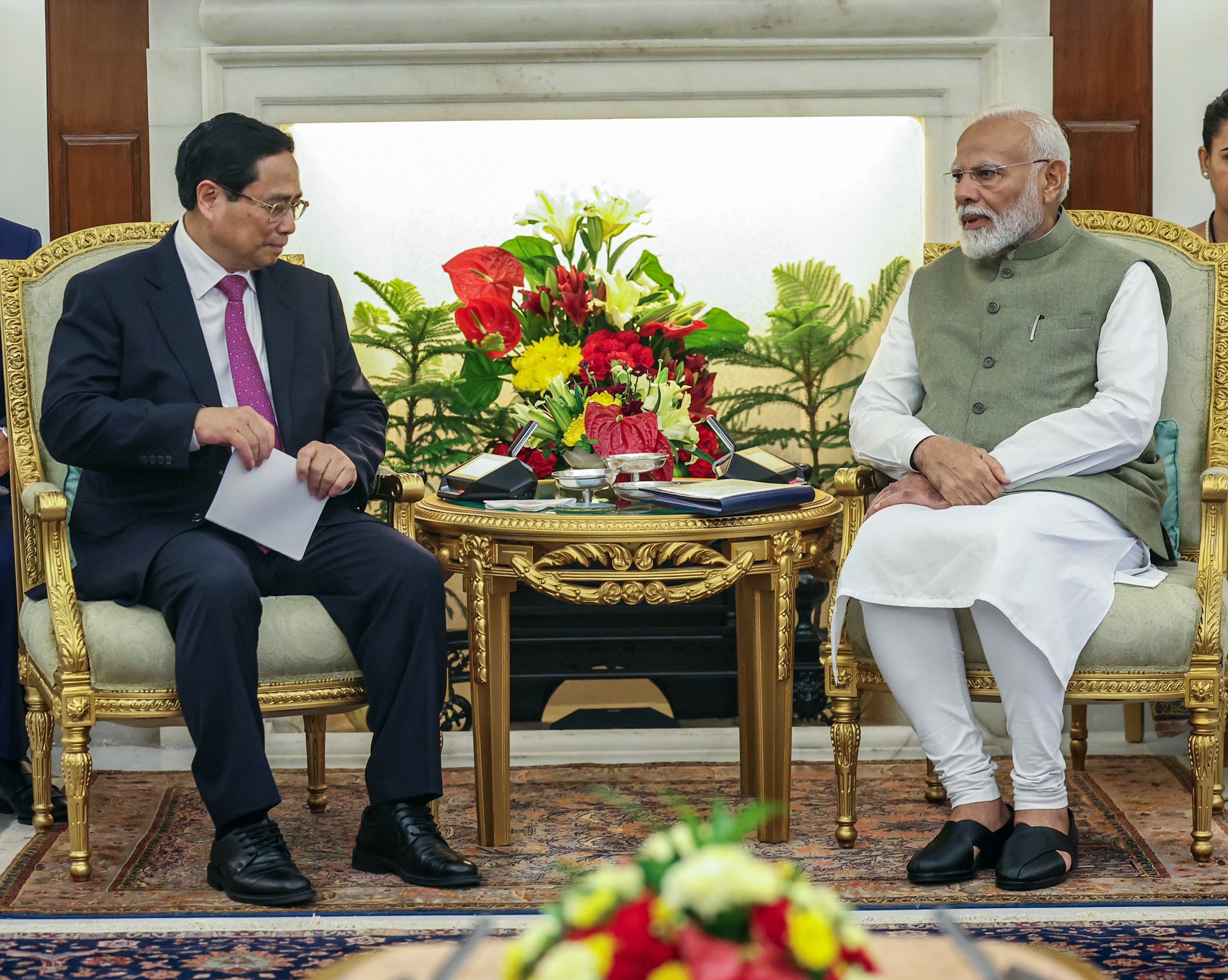 India Vietnam ties Prime Minister Narendera Modi Vietnam PM Pam Minh Chinh